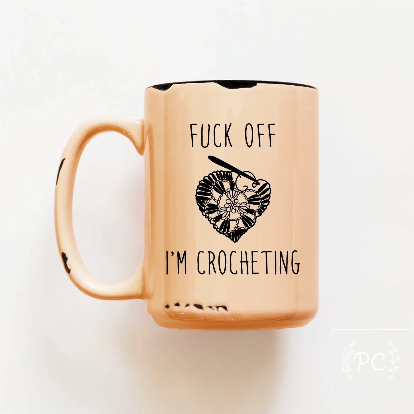 fuck off I'm crocheting