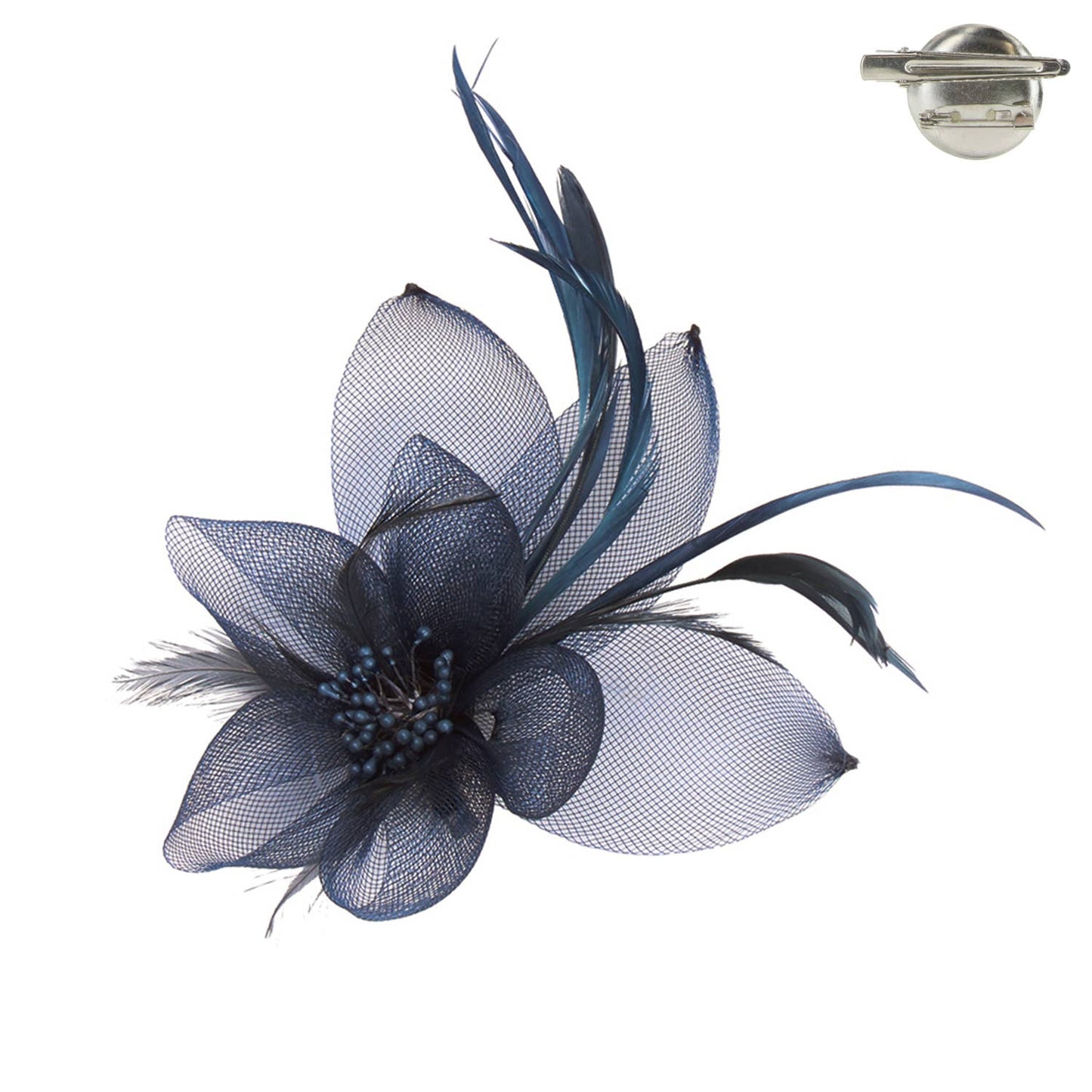 Sophia Organza Floral Mesh Fascinator