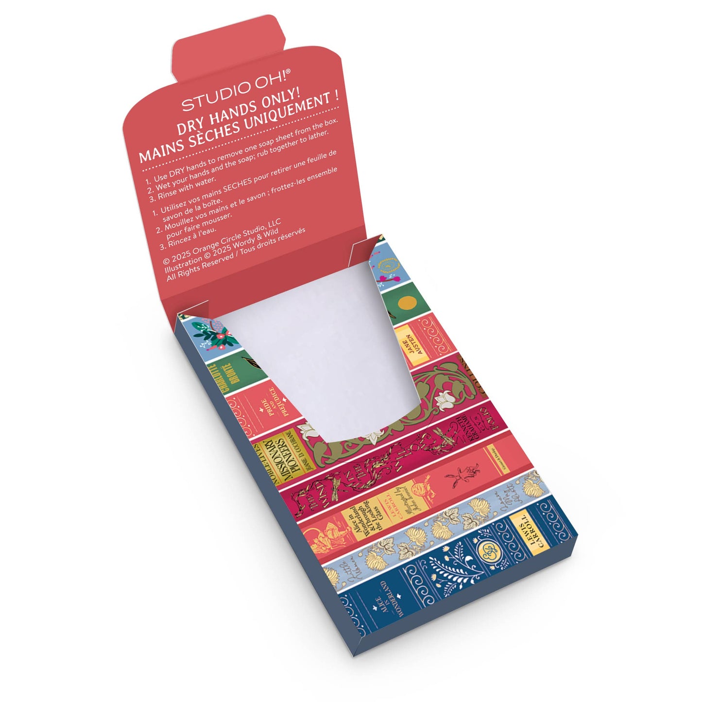 Studio Oh Fully Booked Single-Use Soap Sheets - Bookish