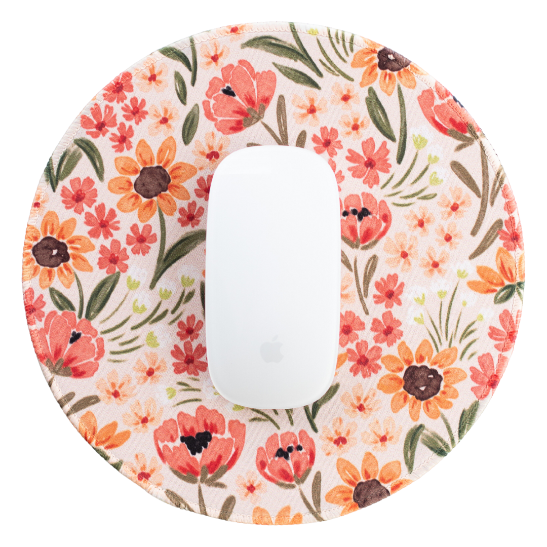 Elyse Sunny Poppies Mousepad