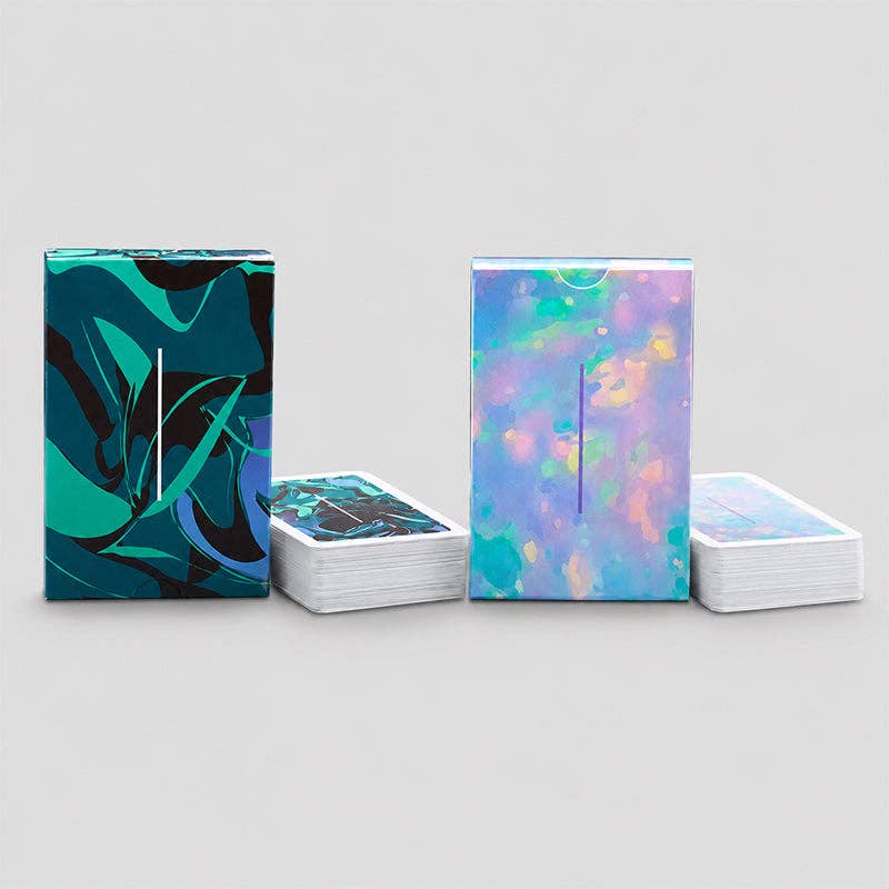 Fluid Art Playing Cards