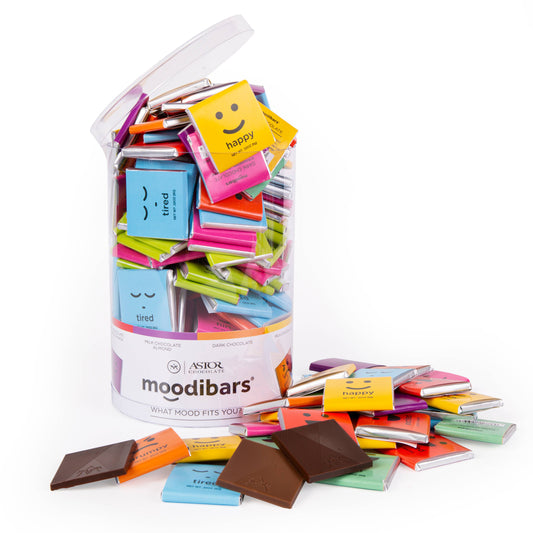 Moodibars® Squares Tub - Assorted Squares (120 pcs in tub)