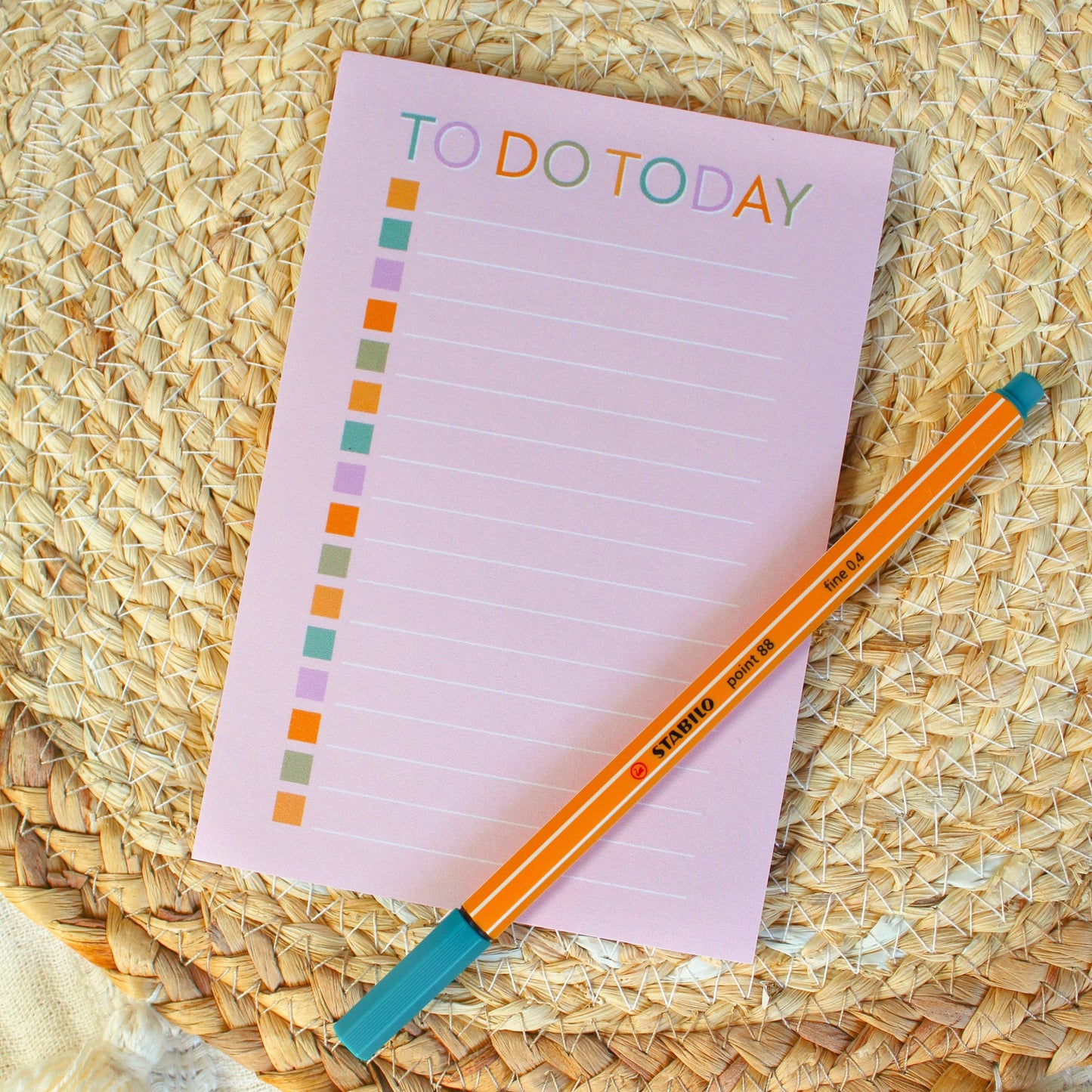 Elyse To Do Today Extra Large Post-It® Notes 4x6 in.