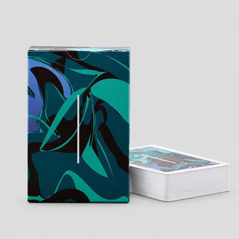 Fluid Art Playing Cards