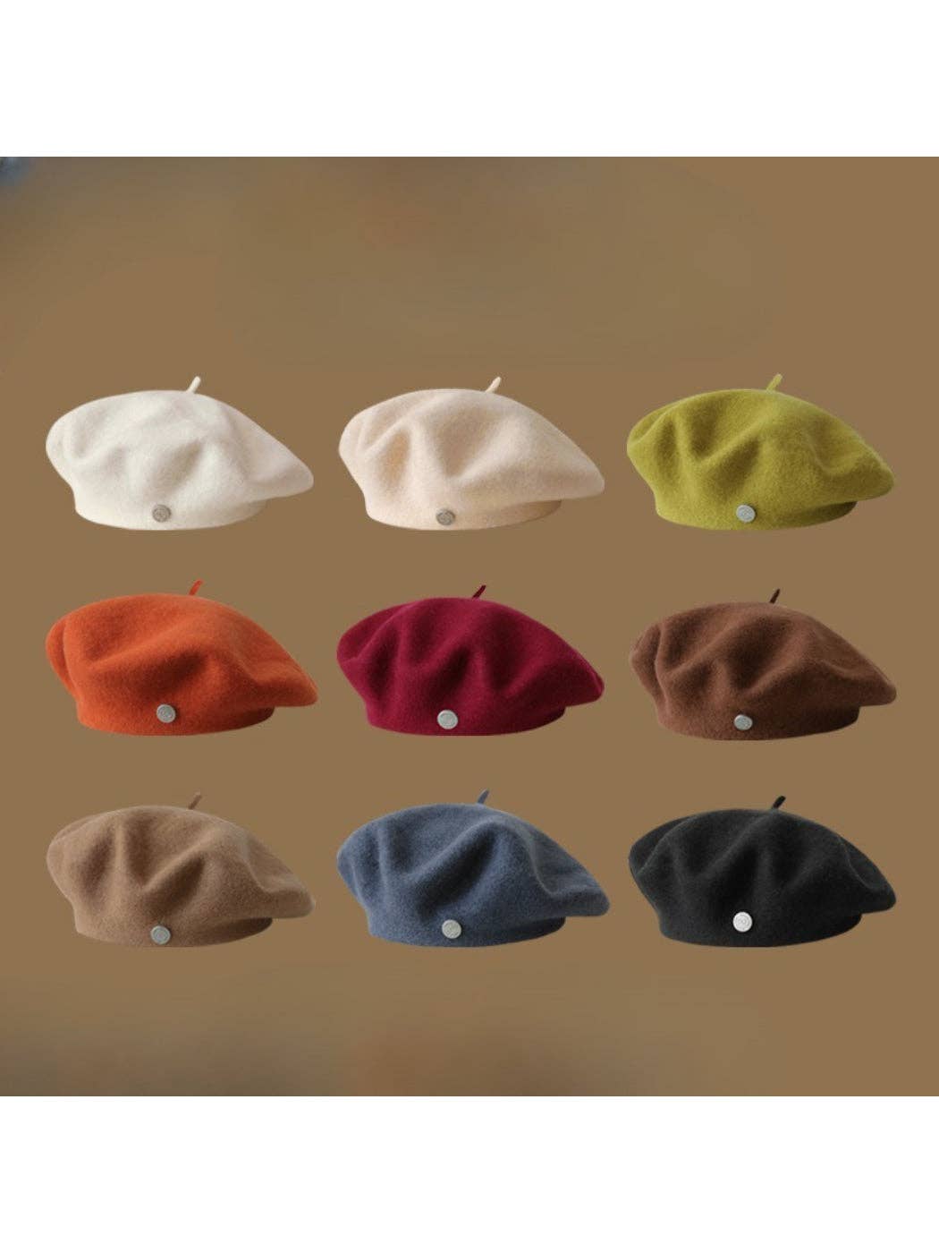 Haila - Soft Classic Color Beret hat