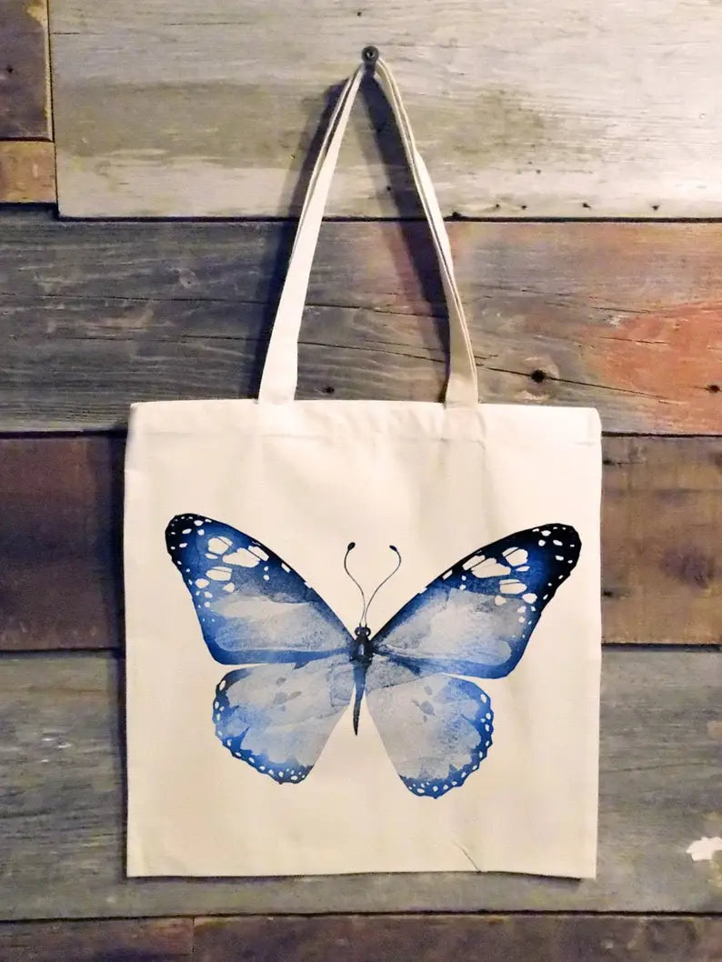 Colorful Butterfly Tote Bag