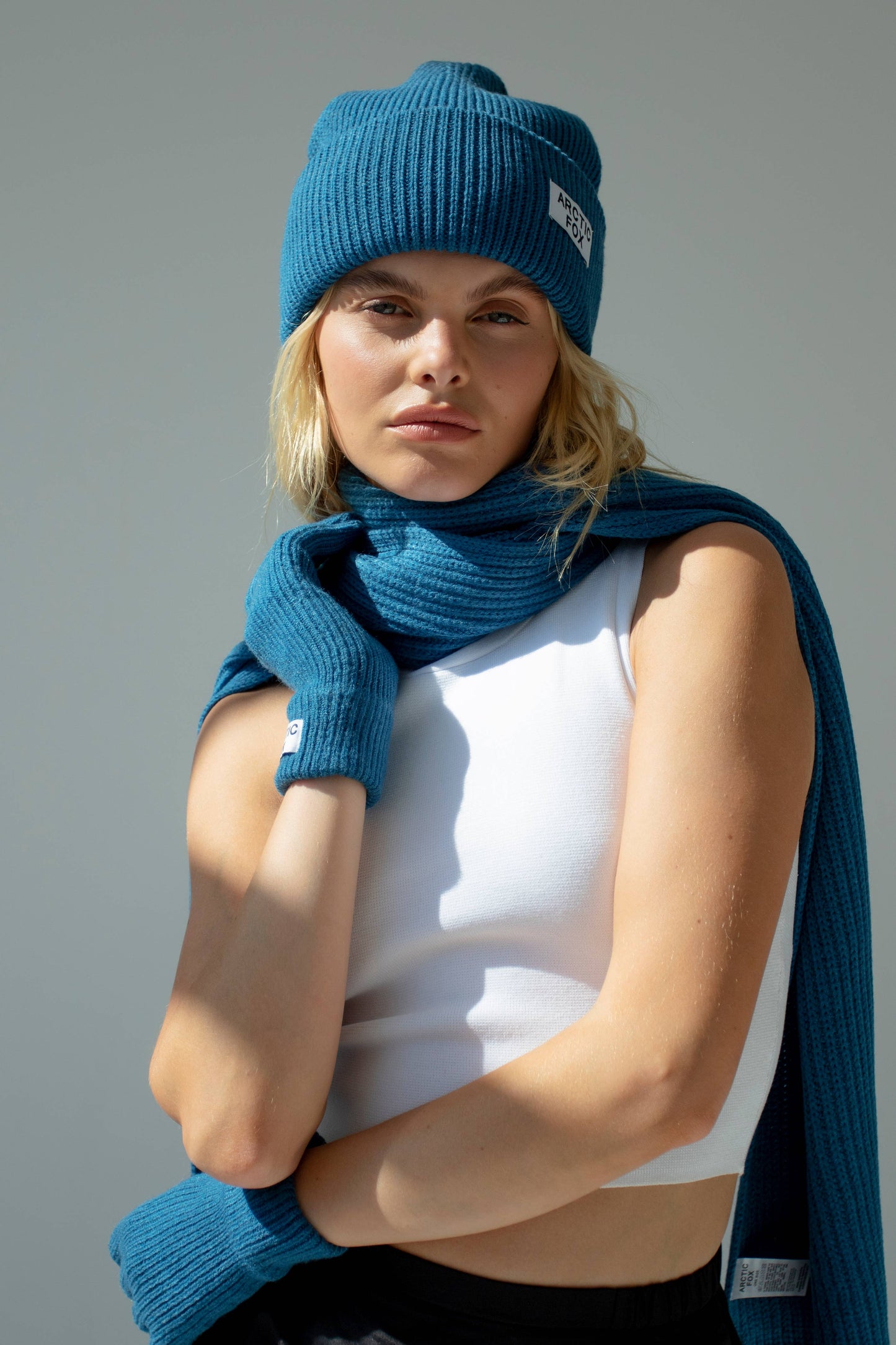 The Recycled Bottle Gloves - Ocean Blue - AW23