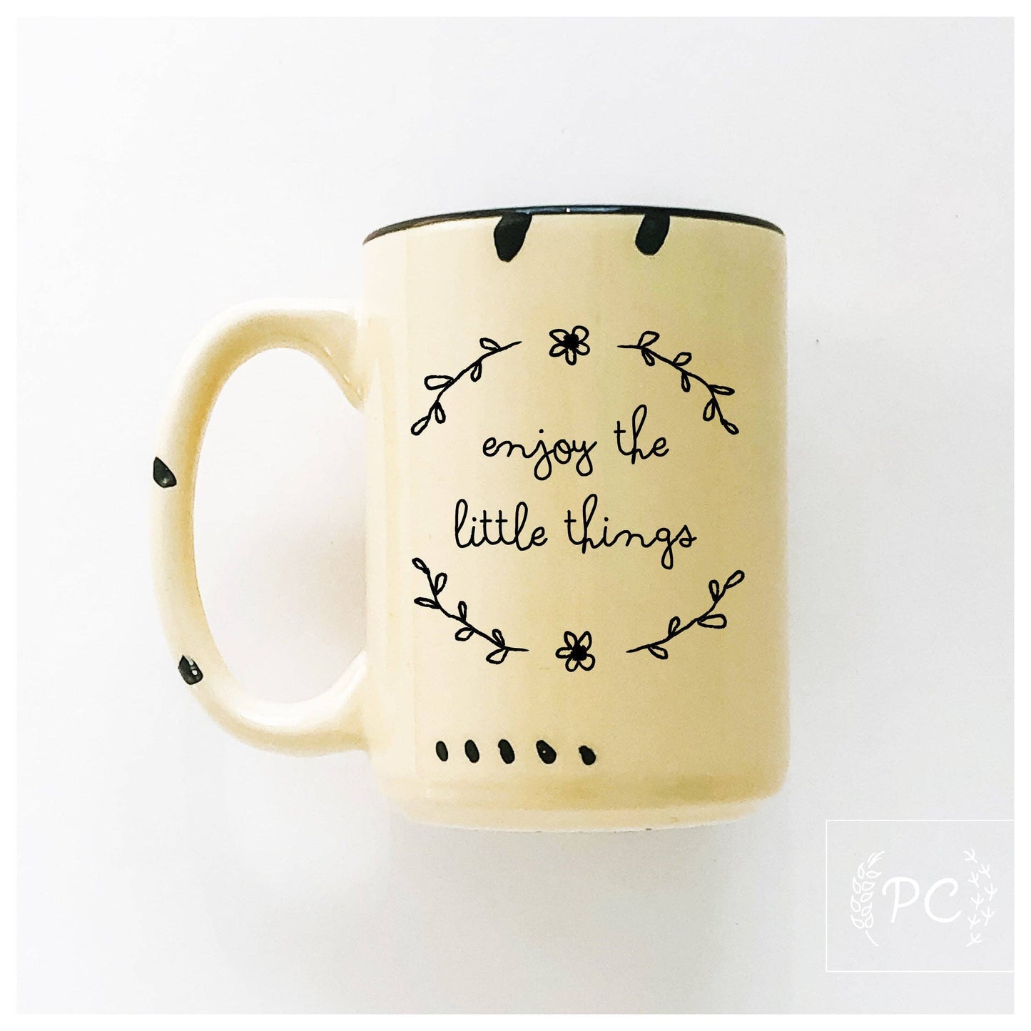 Enjoy the little things | ceramic mug