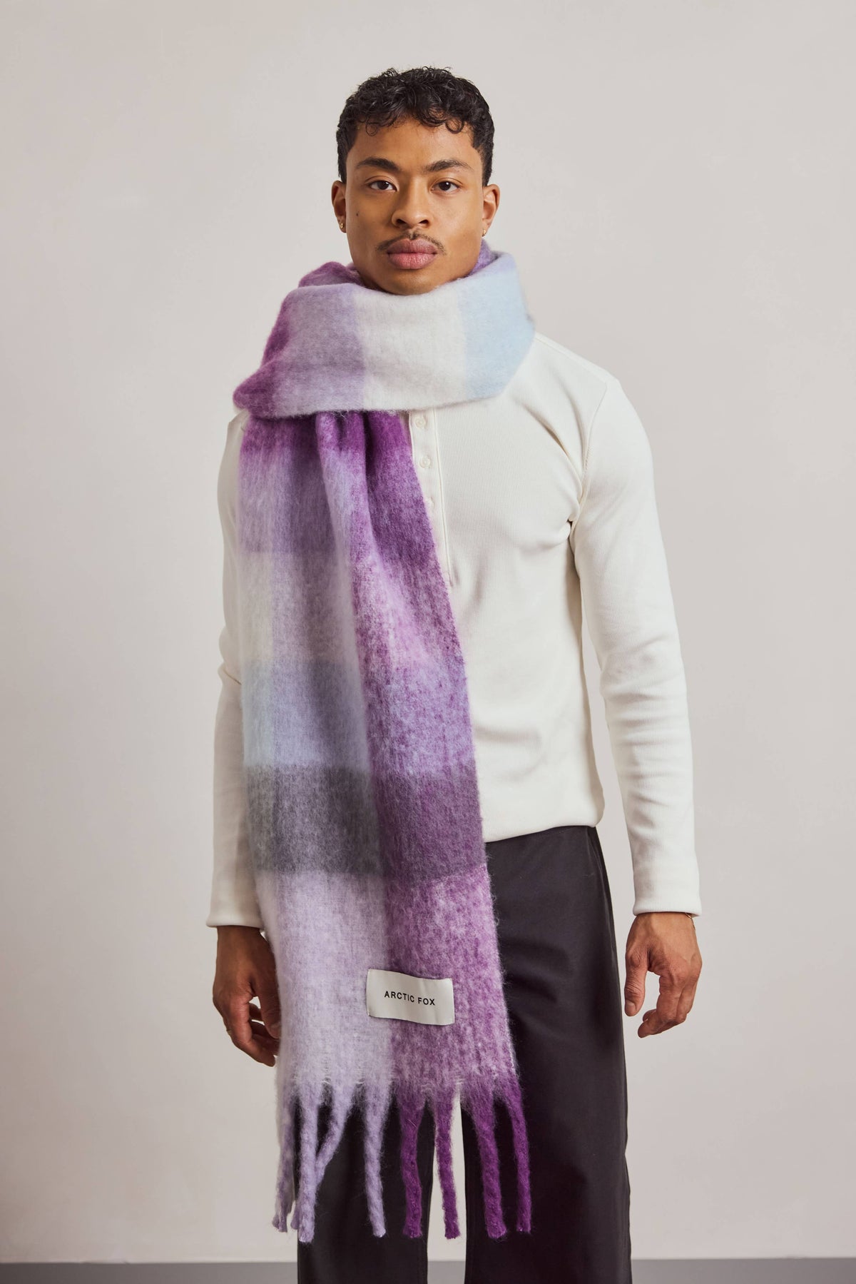 Arctic Fox The Reykjavik Scarf - 100% Recycled - Wild Lilac - FW26
