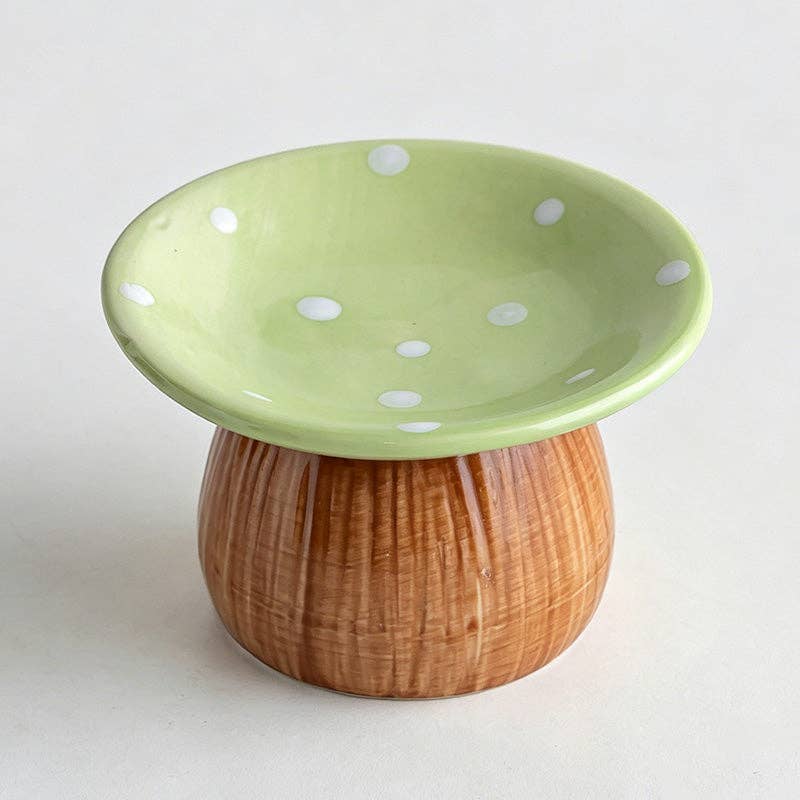 Mushroom Shape Ceramic Jewelry Tray