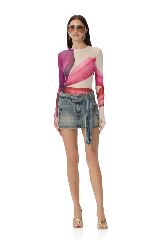 Kaylee Top - Lemon Lotus
