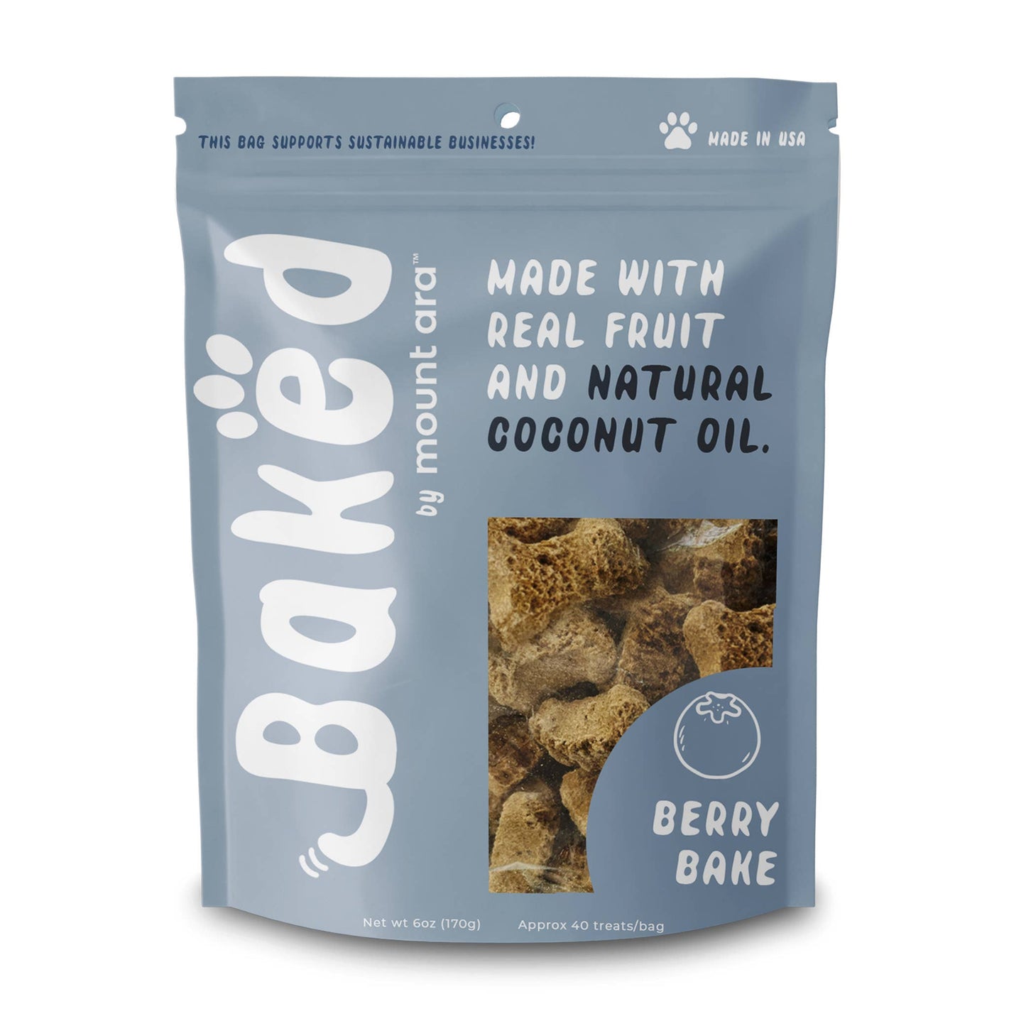 Baked 6oz Blueberry Cookies