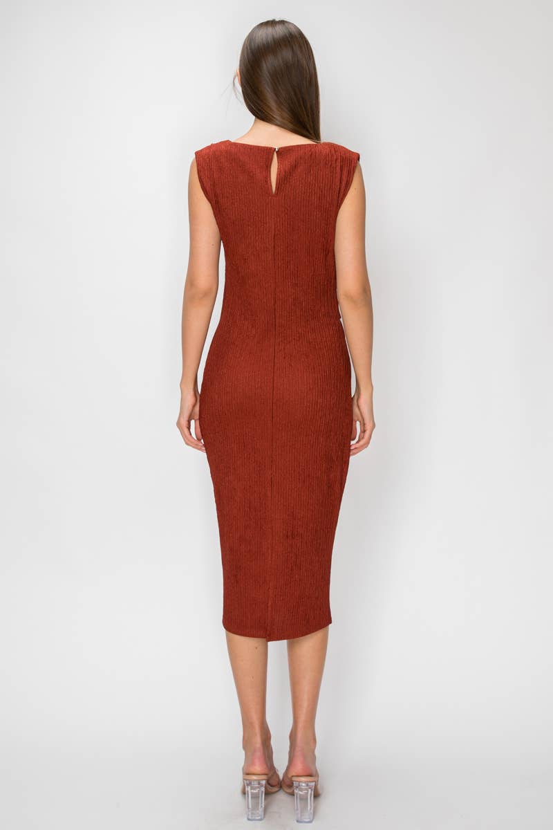 White Rhino Sleeveless Dress