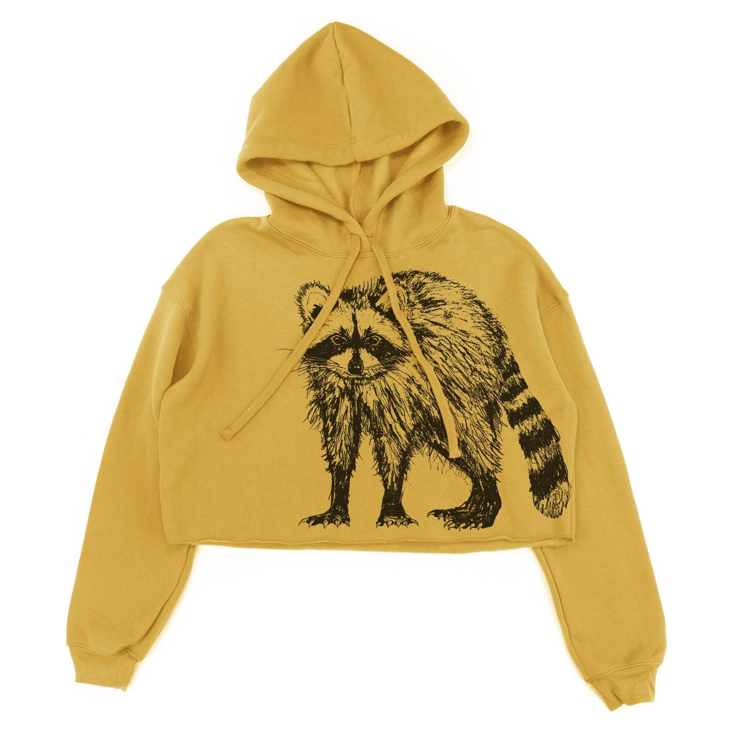 Supermaggie Raccoon Mandy Crop Hoodie