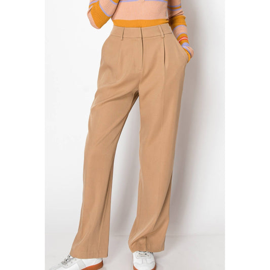 Skylar Rose Wide Leg Trousers Smocked Back PANTS