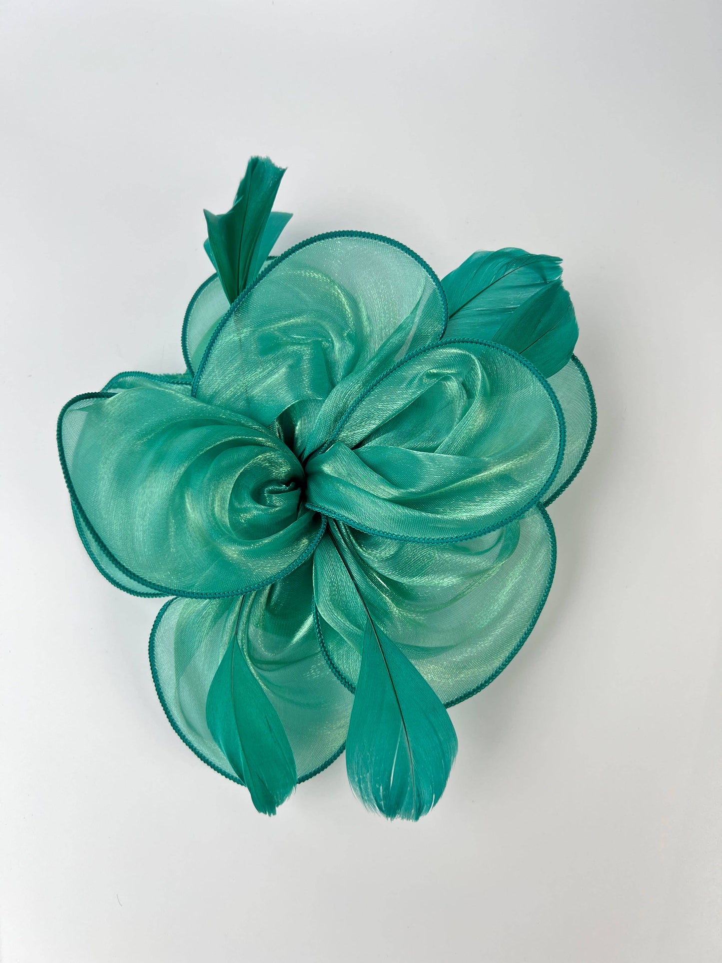 Flower Fascinator Tea Party Hat, Kentucky Derby Hat