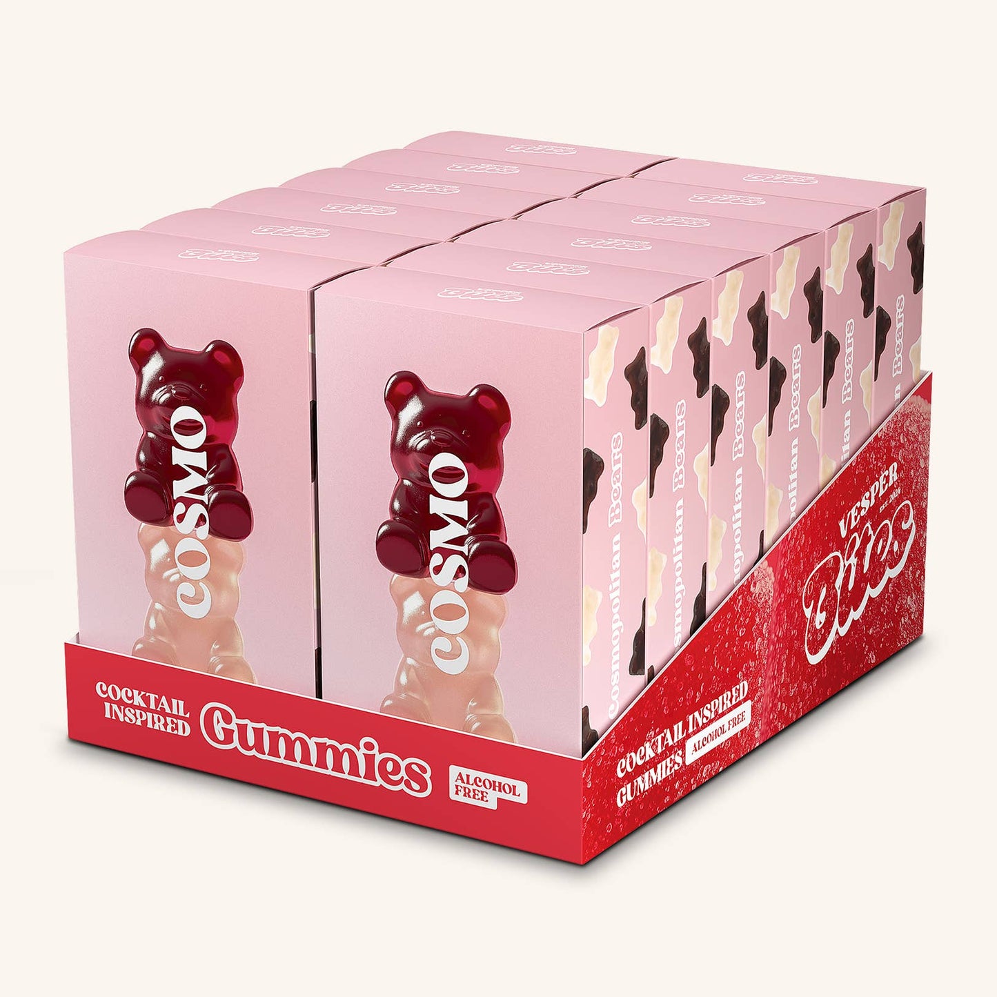 Vesper Cosmo Bears Gummies, Chewy Candies, All natural