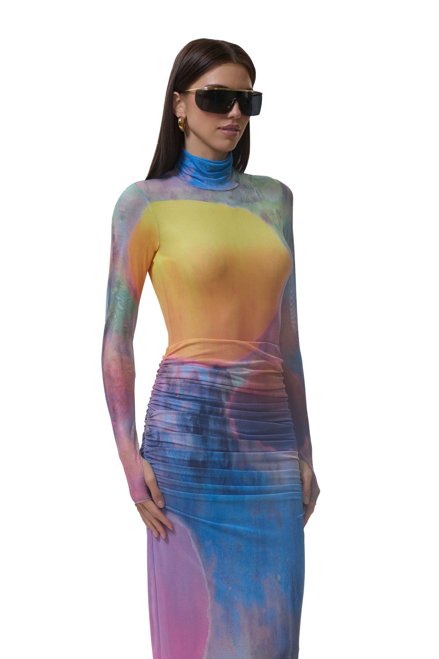 AFRM Zadie Top - Midnight Dot