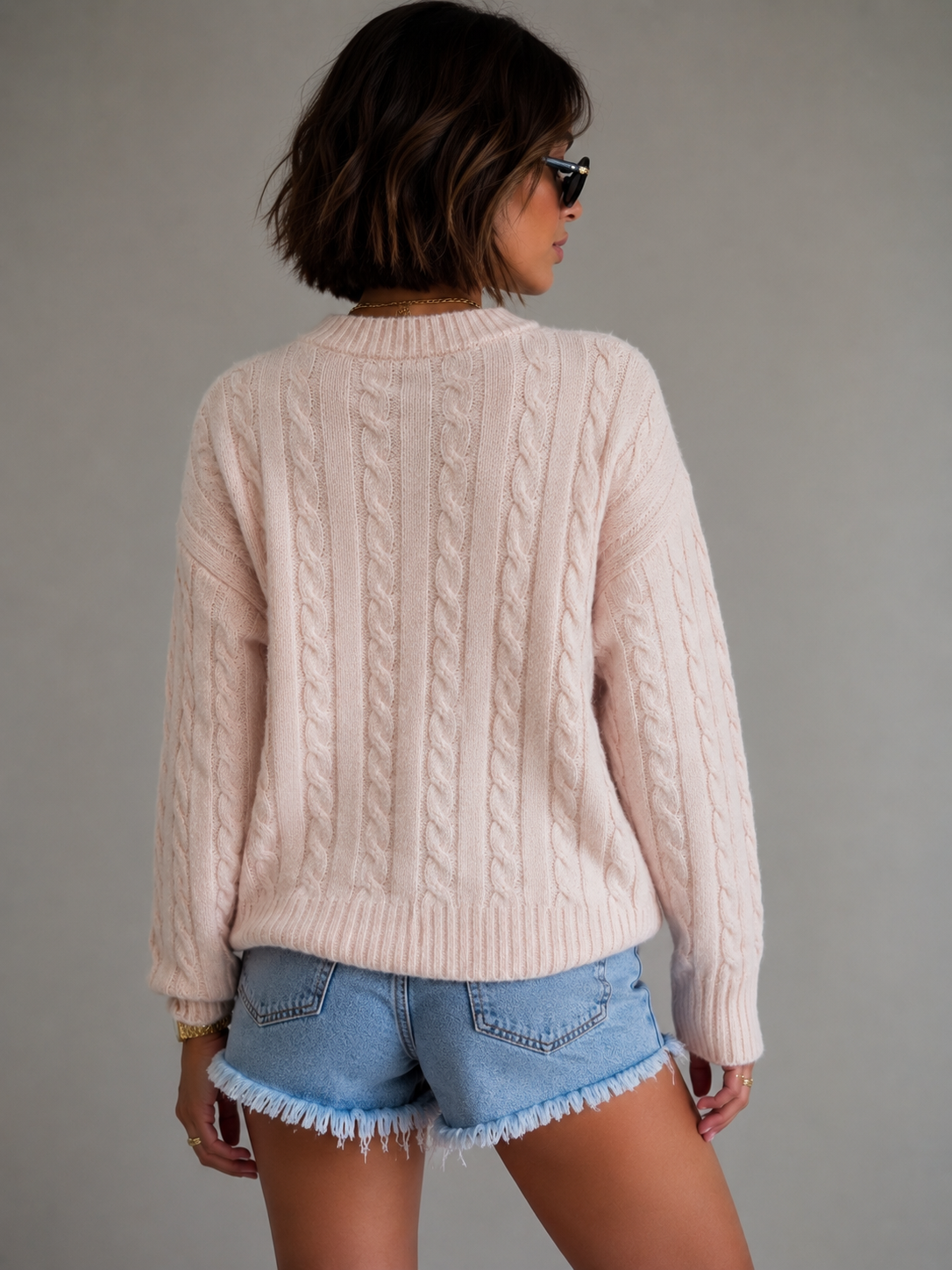 Signature Cable Knit Sweater