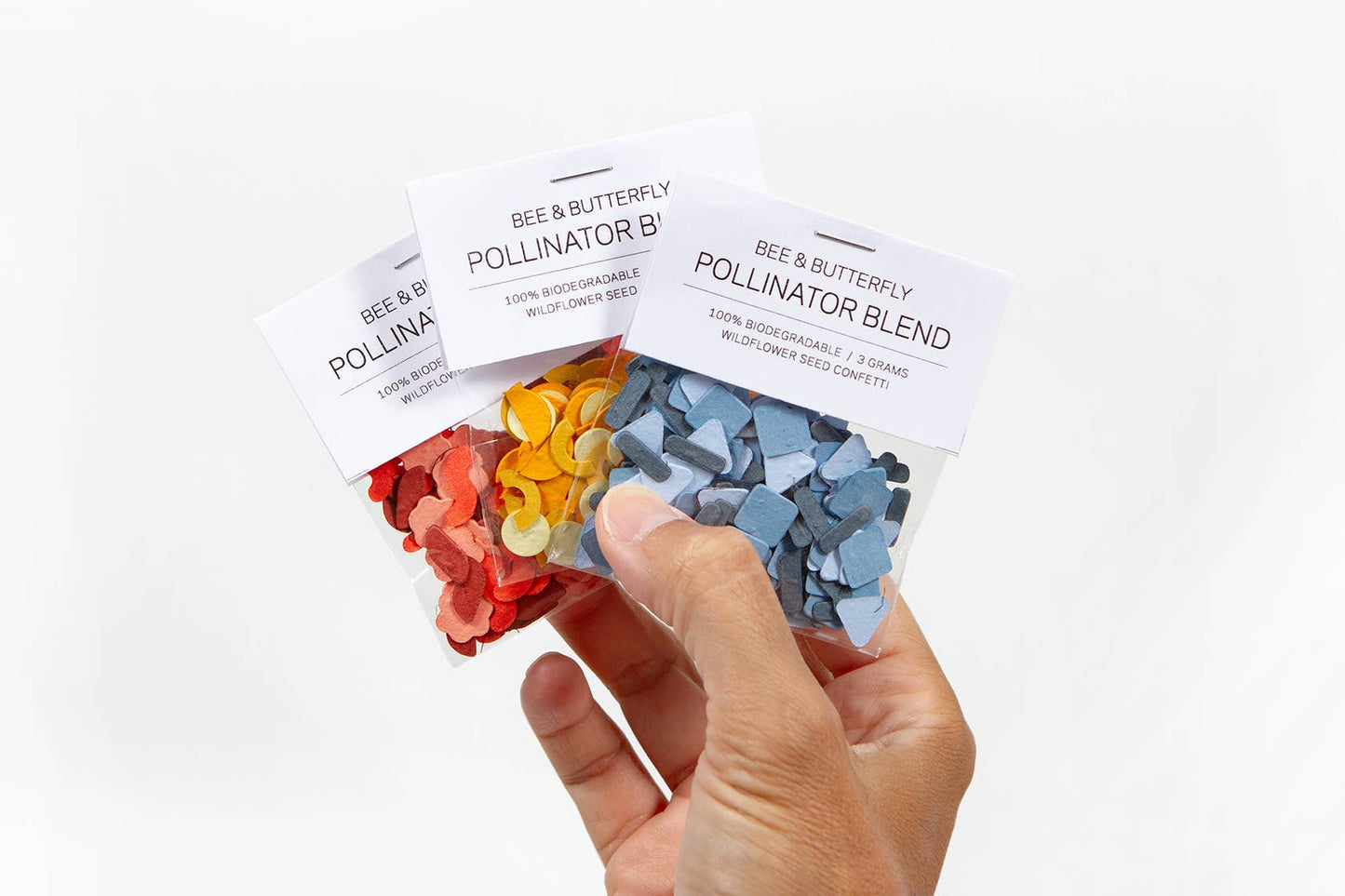 Studio 82 Die Cut Wildflower Seed Confetti multi colors
