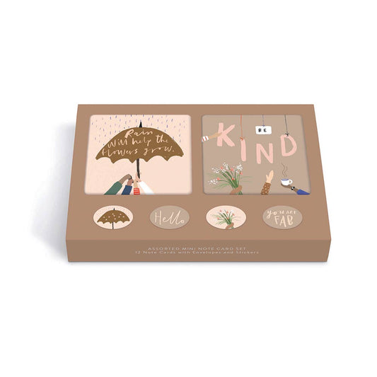 Mini Notecard Set Be Kind