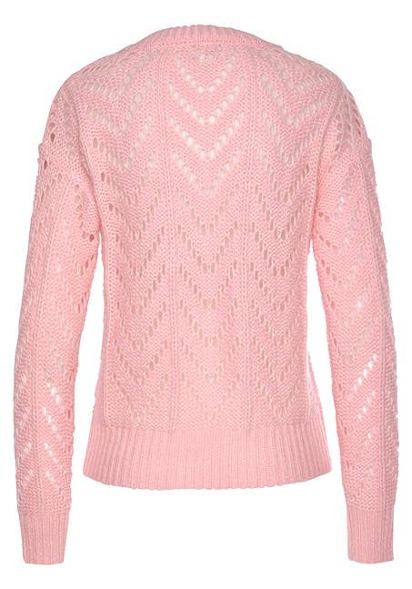 LASCANA Women's Open Knit Sweater##246
