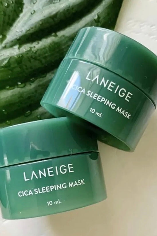 LANEIGE Mini Cica Sleeping Mask Hypoallergenic Lotion