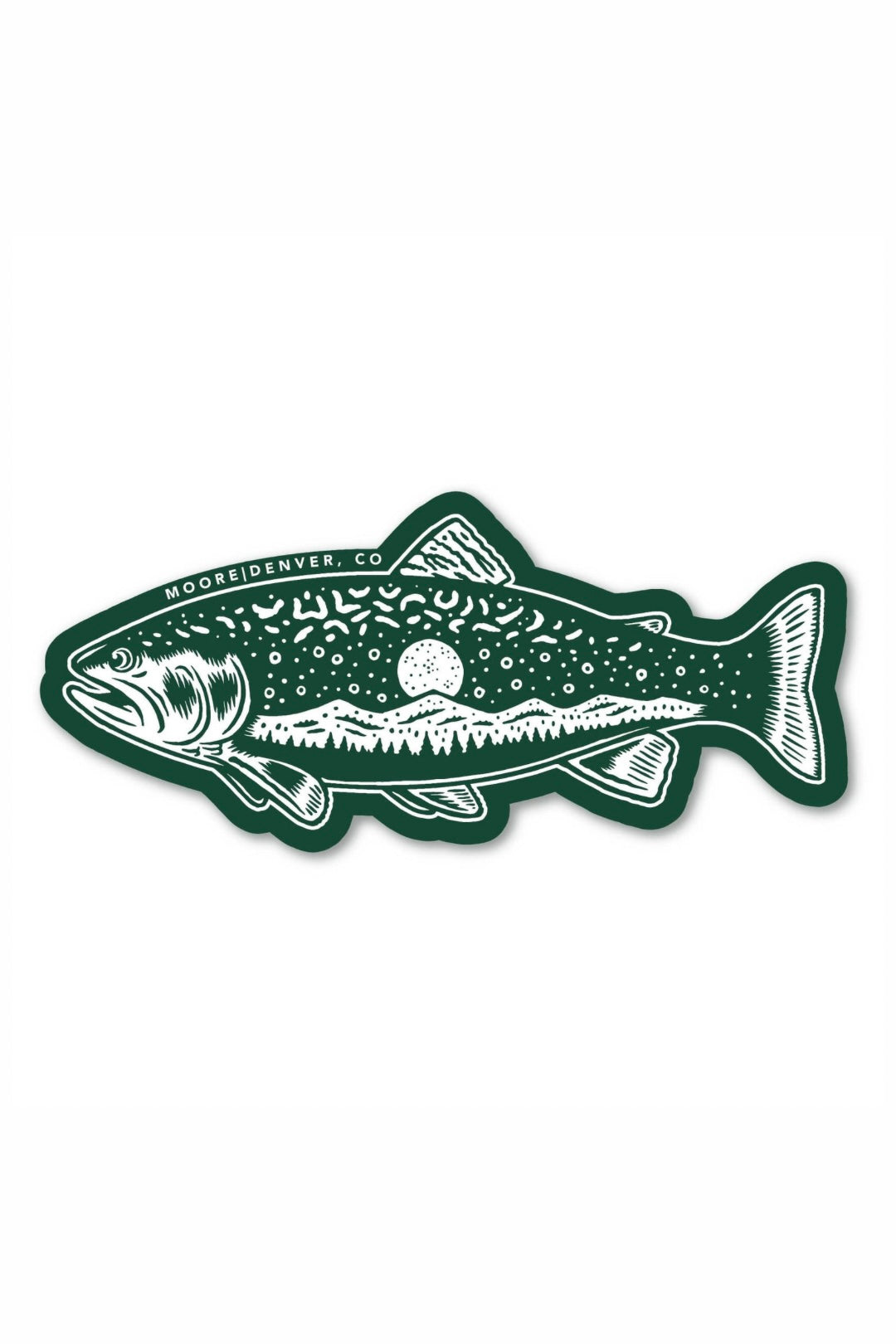 Trout Sticker