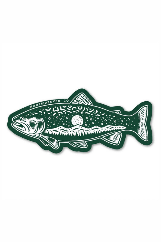 Trout Sticker