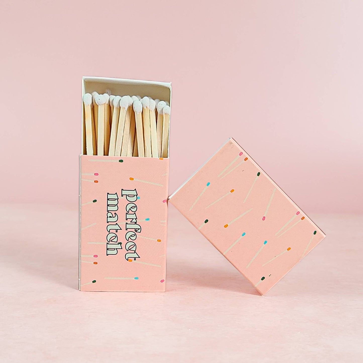 Perfect Match Matchbox with White Matchsticks