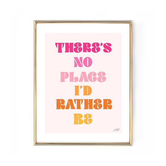 Lindsey Kay Co No Place, Rüfüs Du Sol Lyrics - Art Print