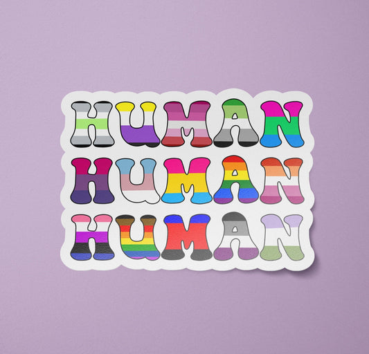 HUMAN Sticker/ Decal