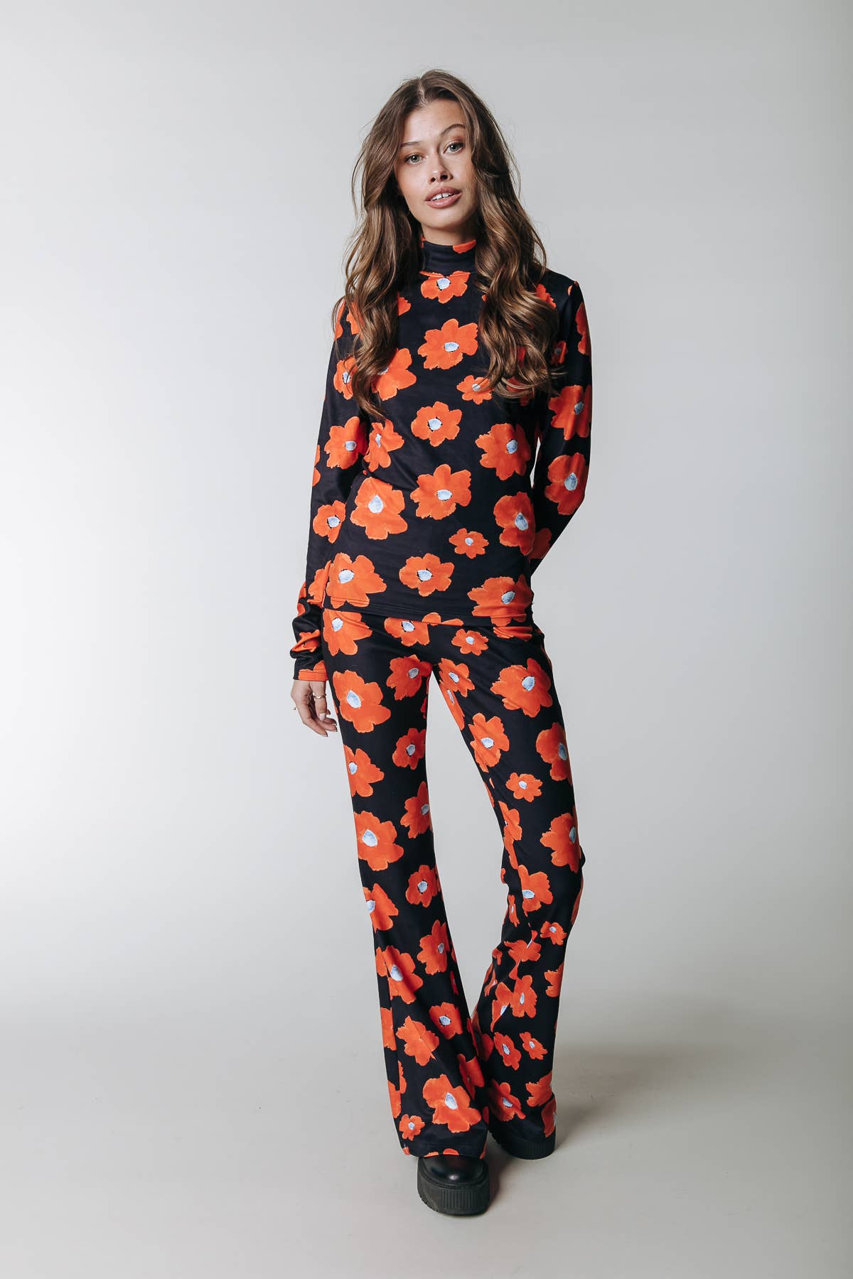 Flower Power Turtleneck