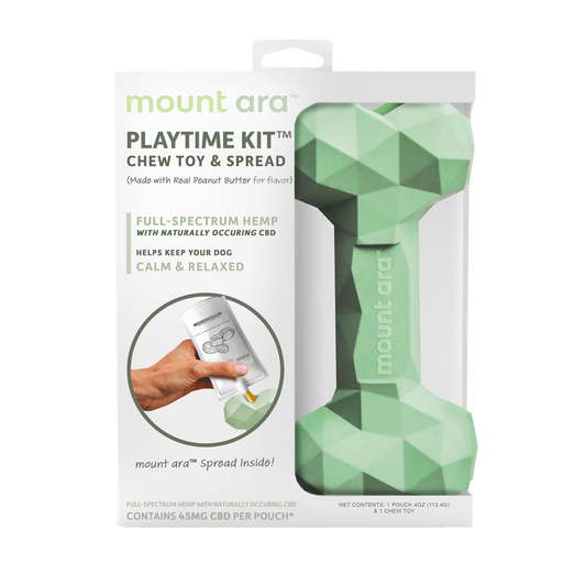 Mount Ara Playtime Kit With Calming Peanut Butter