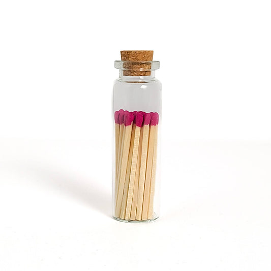 Tart Cherry Matches in Small Corked Vial