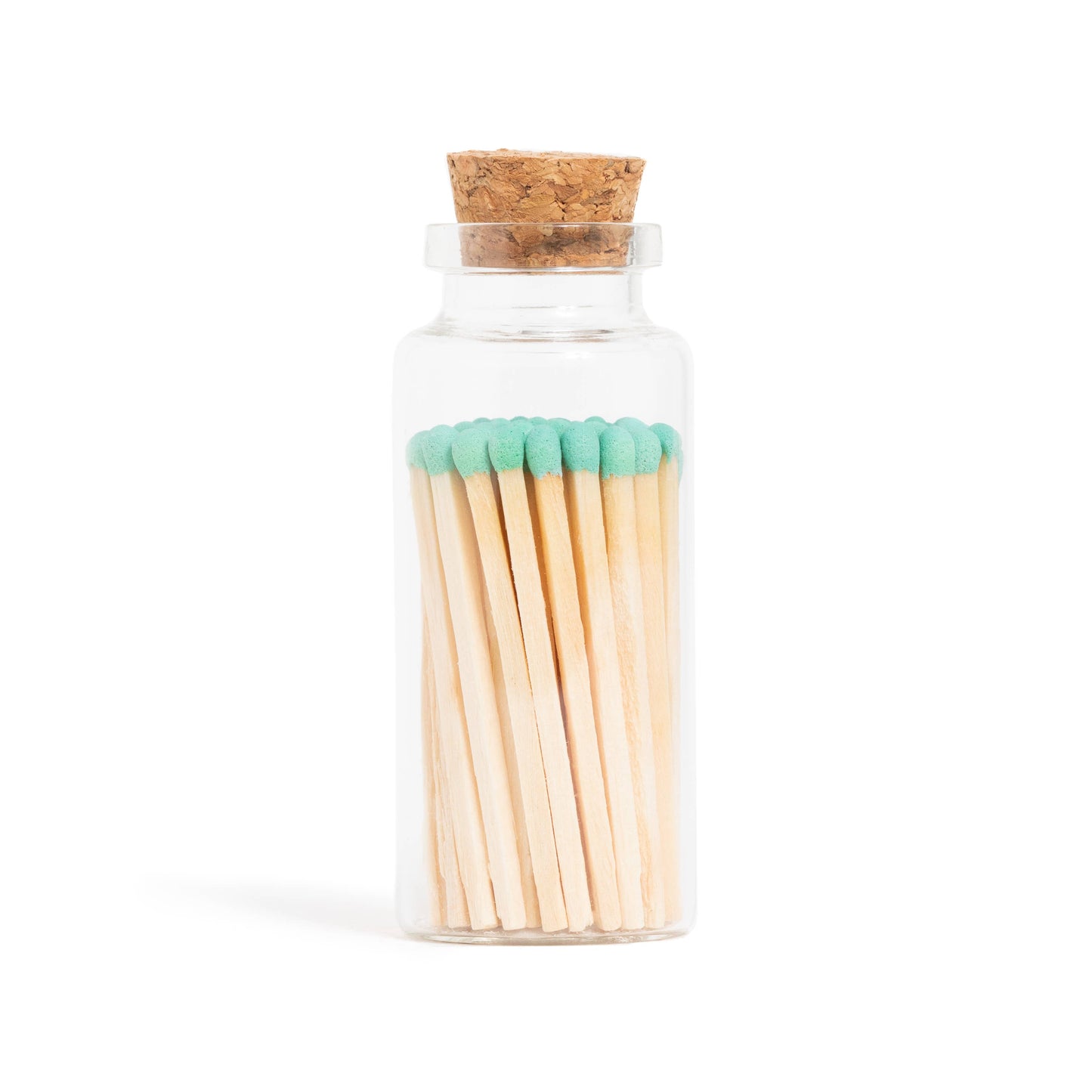 Mint Matches in Medium Corked Vial