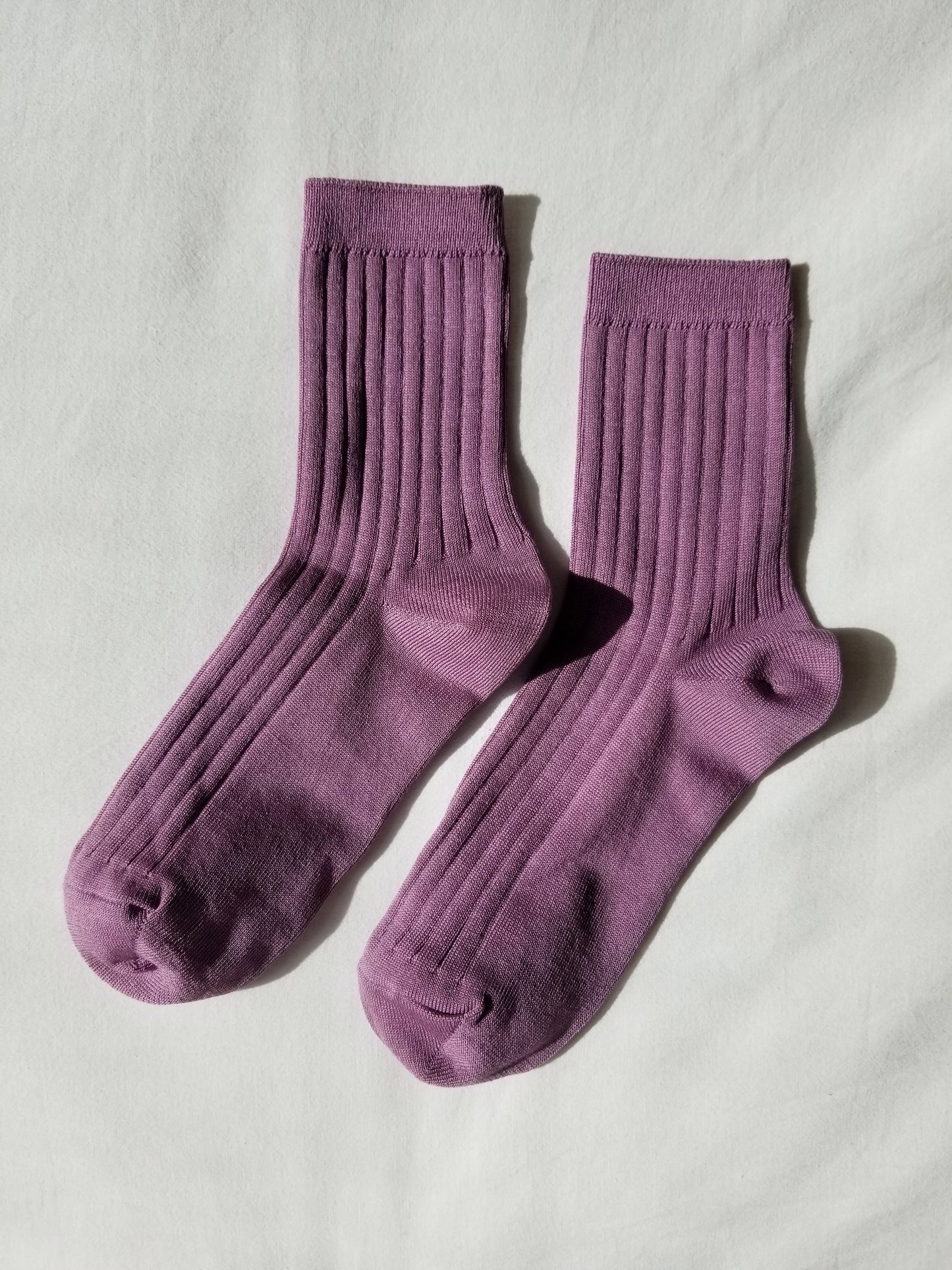 Her Socks - Mercerized Combed Cotton Rib