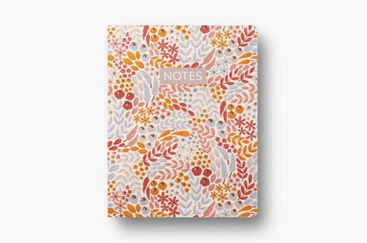 Elyse Marigold Wildflowers Layflat Lined Journal Notebook 8.5x11in