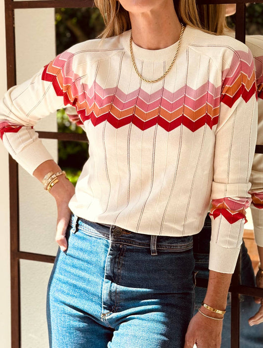 Chevron Sweater