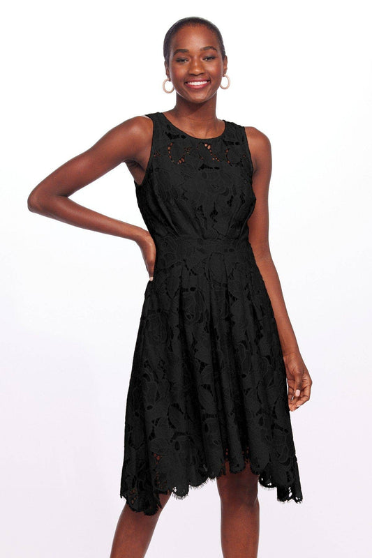 Eva Franco Elsa Dress - Black Margo Lace