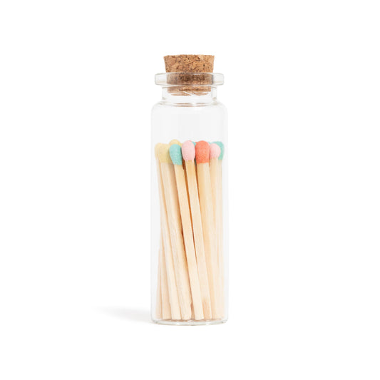 Pastel Mix Matches in Small Corked Vial