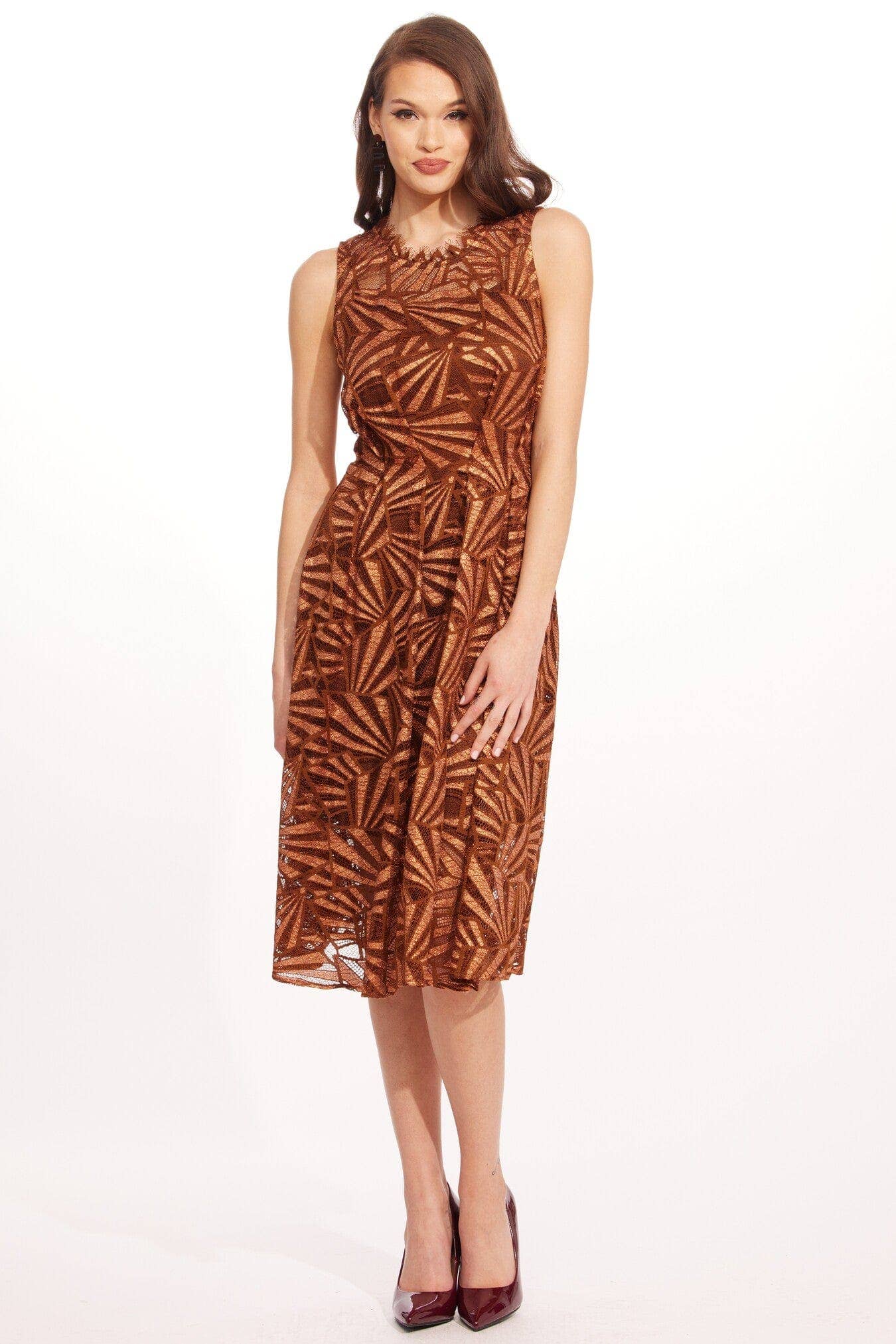 Citi Dress – Copper Lace