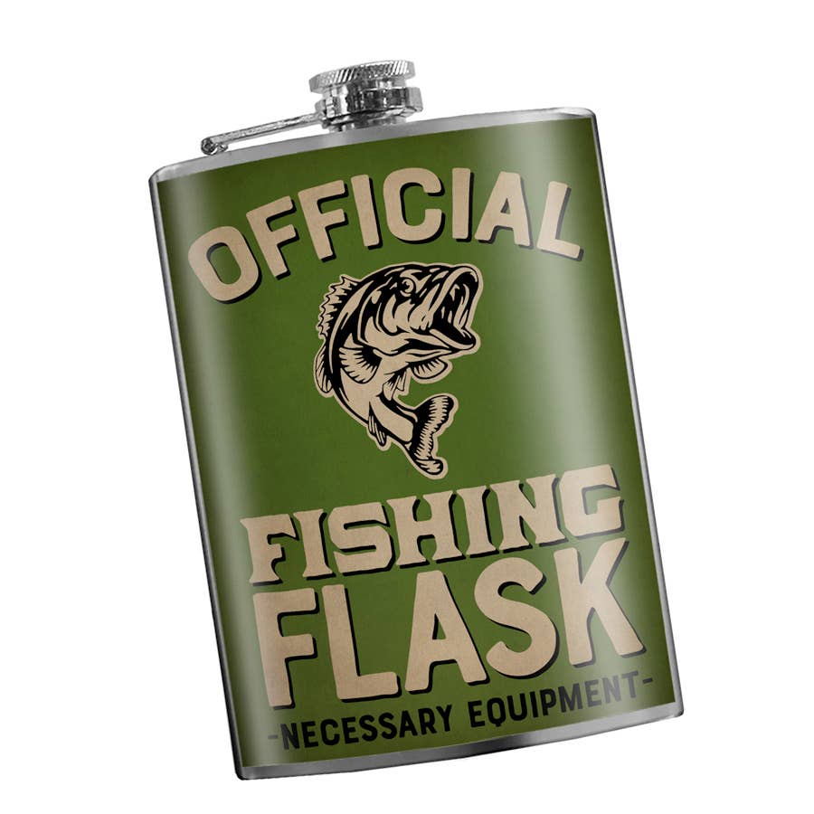 Trixie & Milo Official Fishing Flask