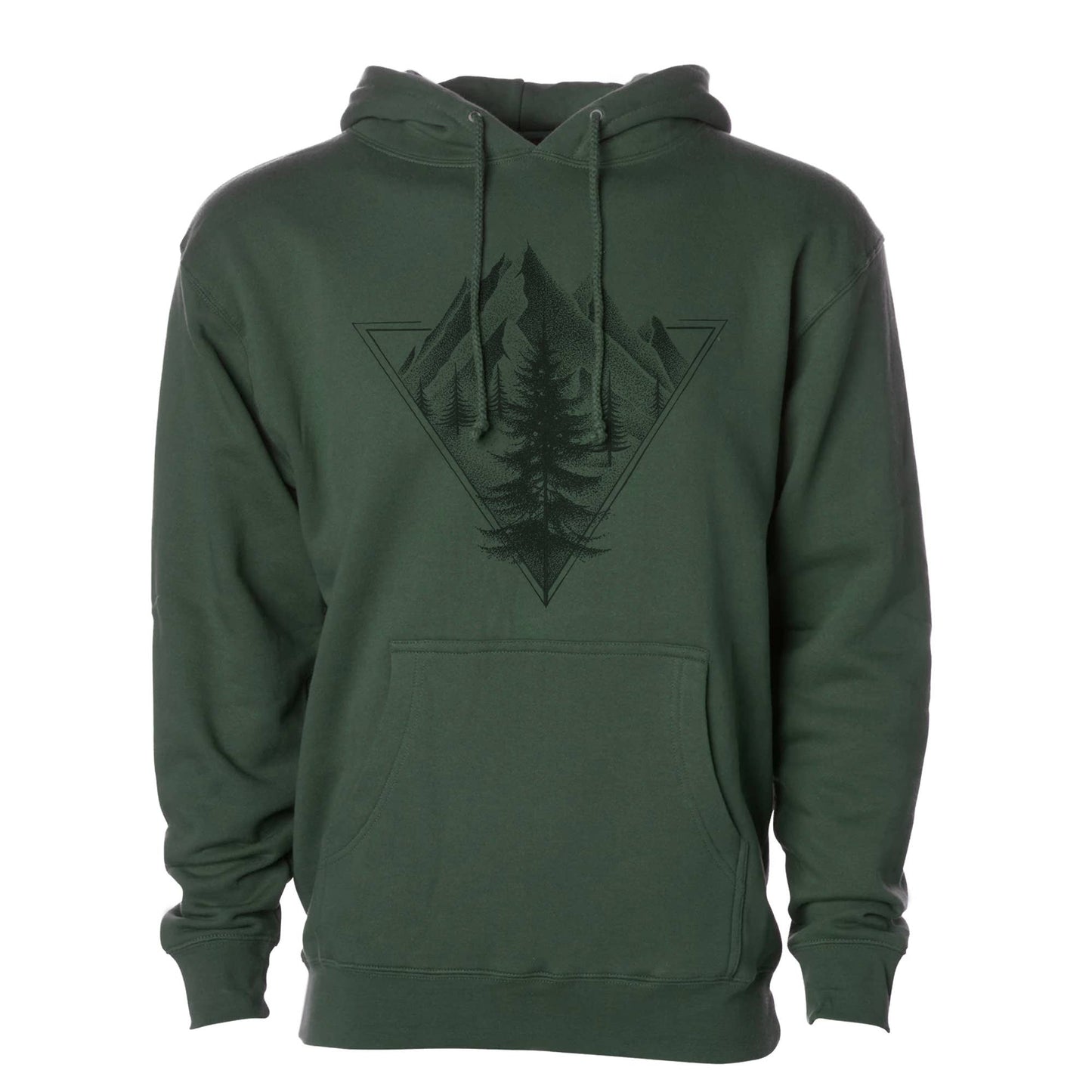 Black Lantern Mountain Men's/Unisex Hooded Sweatshirt