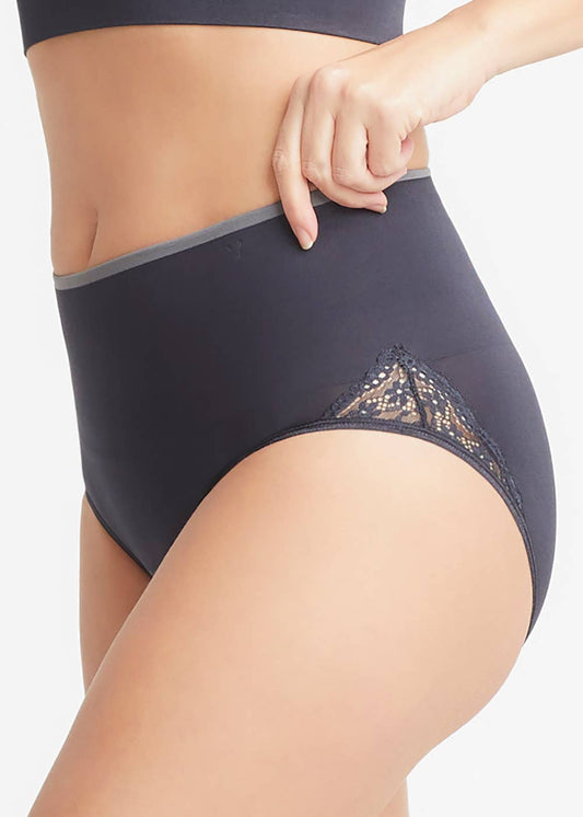 Yummie Shaping Brief with Lace - Seamless