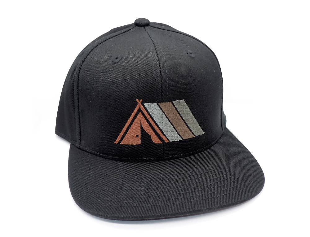 Black Lantern Camp Retro Men's/Unisex Baseball Hat