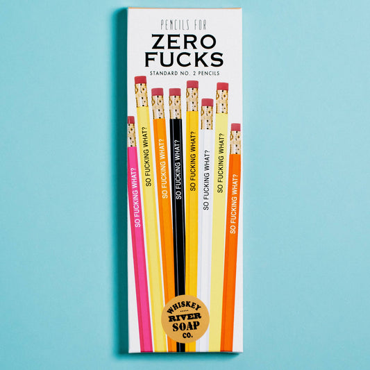 Pencils for Zero Fucks Original Style | Funny Pencils