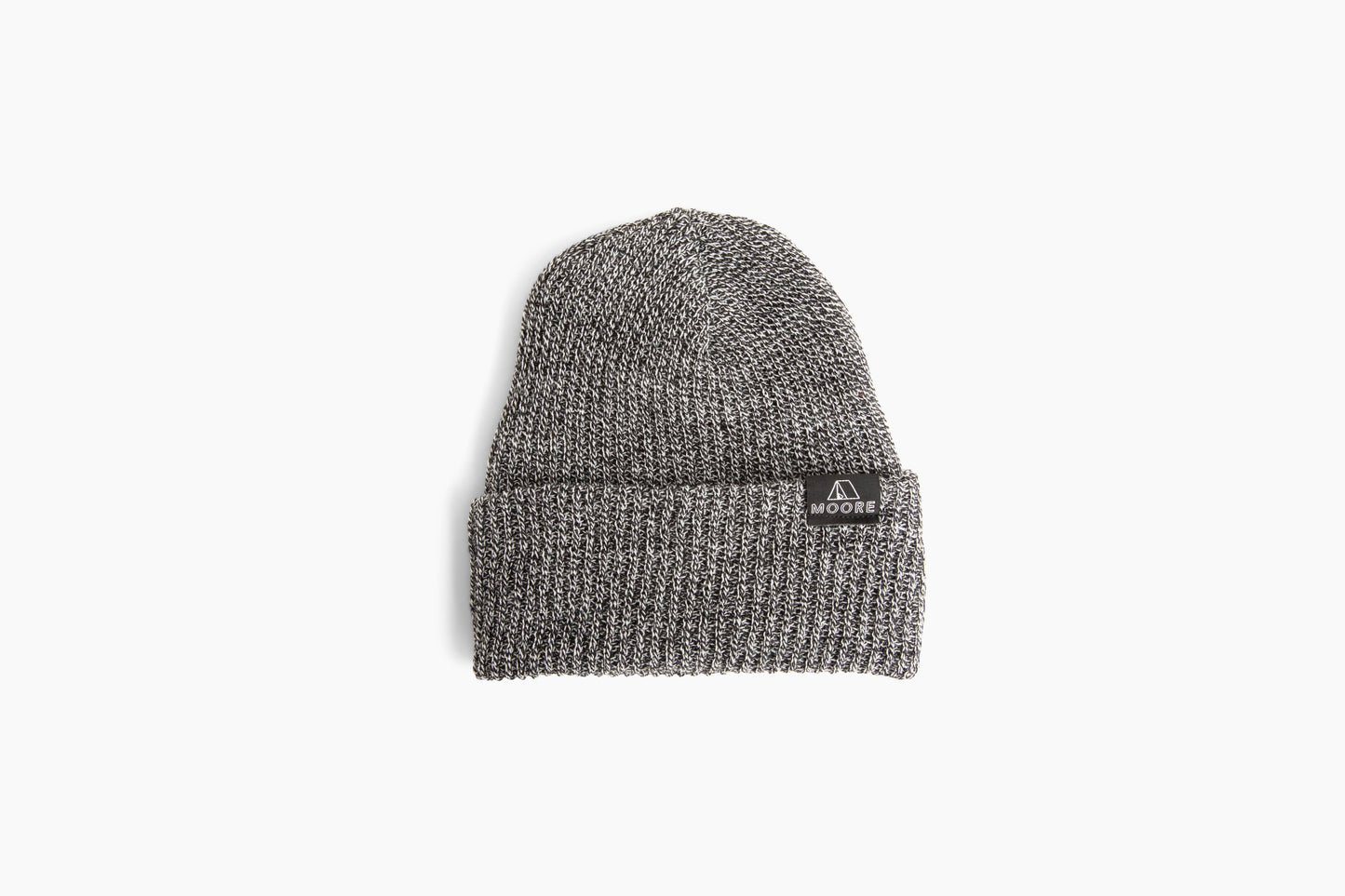 Moore Knit Beanie-Salt & Pepper