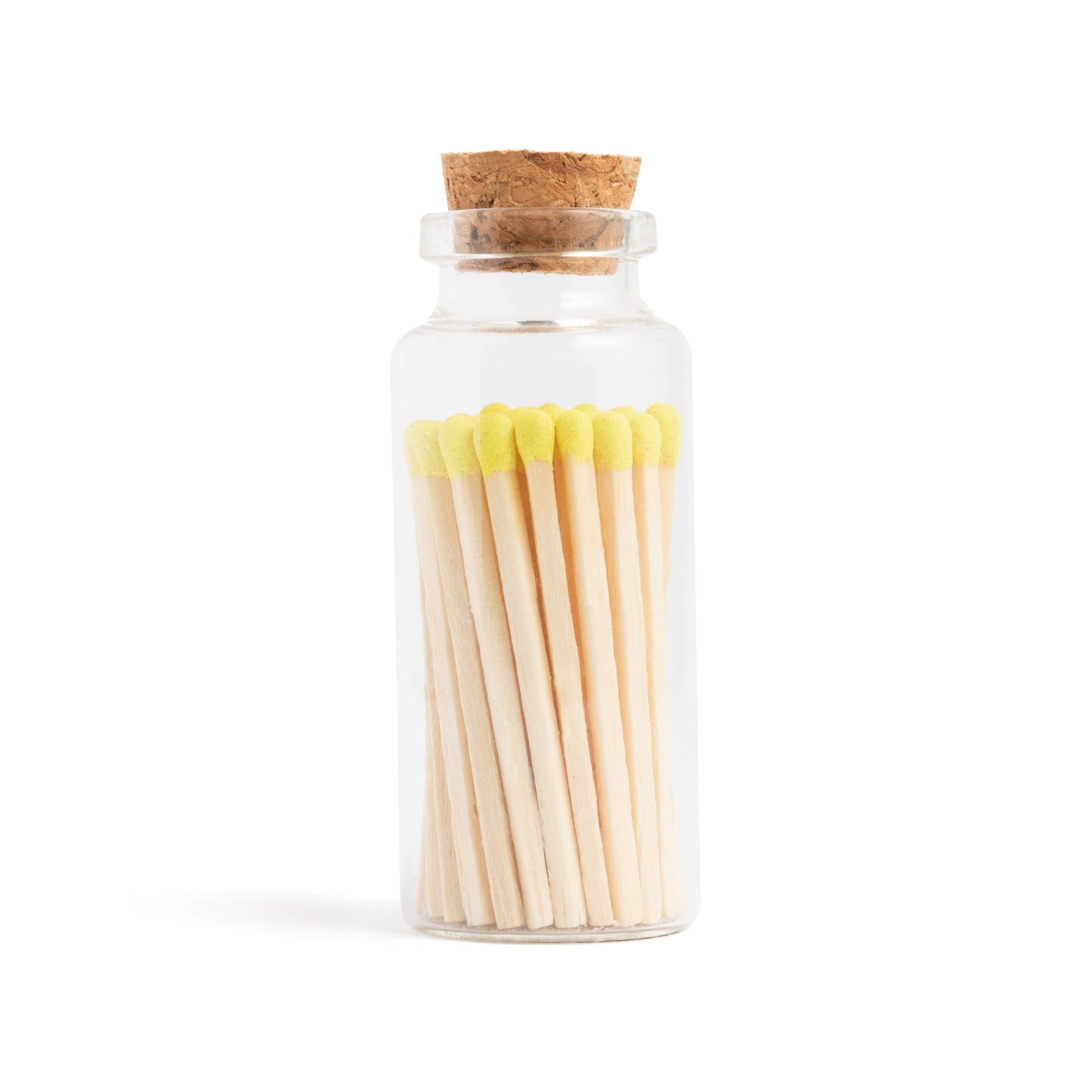 Lemonade Matches in Medium Corked Vial